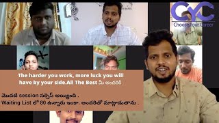 మొదటి session సక్సెస్ అయ్యింది | best software institute in hyderabad | Vanya Raj