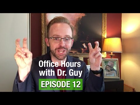Office Hours with Dr. Guy - Episode 12: Time Crunches, Theoretical Framework, Perfect Paragraphs