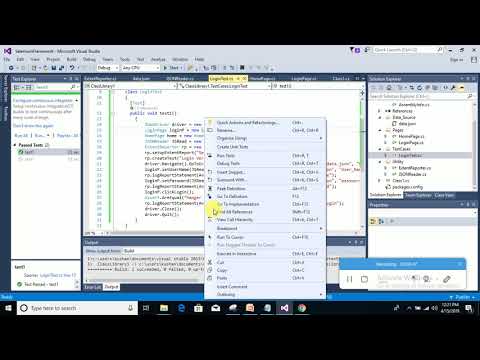 Creating .Net Selenium Framework from Scratch - Part 04 - Reporting