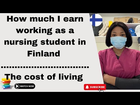 How much I earn monthly working in Finland as an international student || Cost of living in Finland