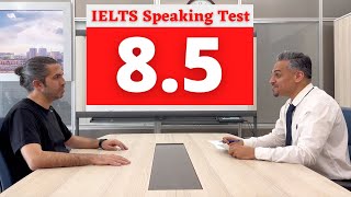 IELTS Speaking Test Band Score 8.5 | Full Feedback & Tips (2025)
