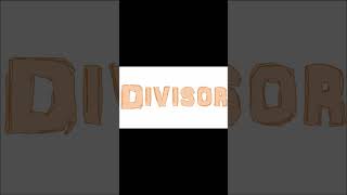 Long Division Song 🎶#shorts #mathshorts #kids