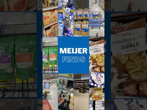 Another day, another cart full of #meijerfinds