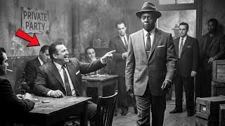 1962: Gangster LAUGHED When Bumpy Walked In ALONE — 90 SECONDS Later, He WAS BROKEN