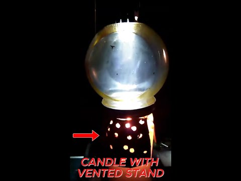 CANDLE VAPORIZER JAR (NO BATTERIES REQUIRED!)
