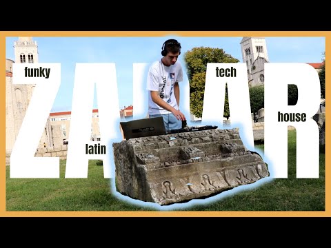 Outdoor DJ Set in the Heart of Zadar - Funky Tech House and Latin House