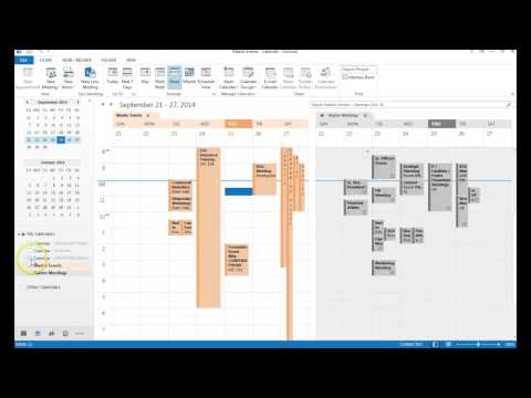 BridgeValley Master Calendars - How to Add to Outlook