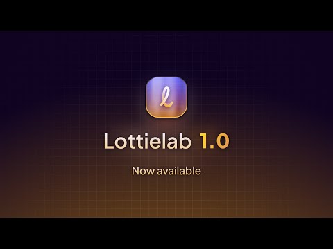 The Most Powerful Lottie Animation Tool | Lottielab 1.0 ✨