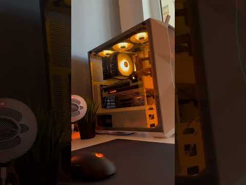 Orange Themed PC Setup #technology #setup #gaming