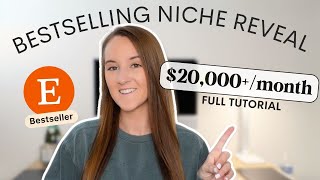 Exposing a Best Selling Etsy Print on Demand Niche 🔍  | Full Listing Tutorial