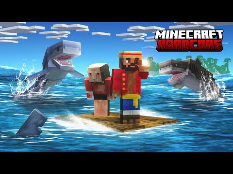 Stranded at Sea in Hardcore Minecraft