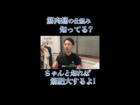 筋肉痛はどうして起こるのかを理論的かつ簡単に説明します!【PGPチャンネルハヤテの語り部屋】