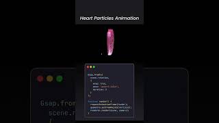 3D Heart Particles 💖#css #javascript #javascript  #html #html5css3 #tailwindcss #coding #love