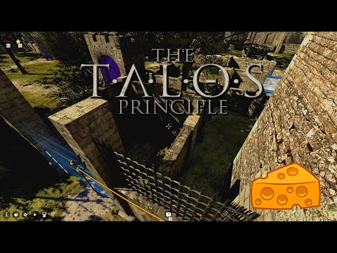 The Talos Principle - Dumbwaiter Solution (unintended solution)