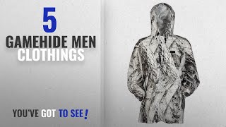 Top 10 Gamehide Men Clothings [ Winter 2018 ]: Gamehide Ambush Cover Shell Jacket, Snow,