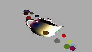 DirectX 8 Many lights demonstration