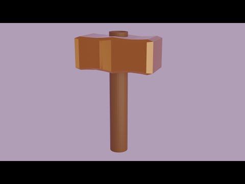 Copper Hammer Blender Model Showcase