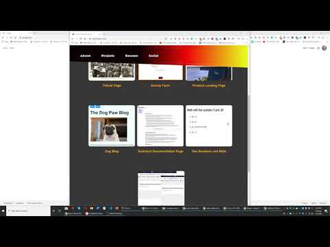 Revamping my JR developer portfolio and having fun with it