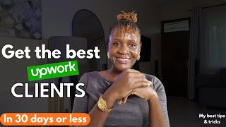 Stop Guessing - And Start Landing UPWORK Jobs Today