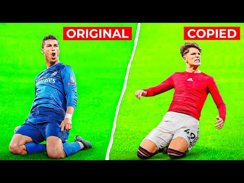 8 Times Alejandro Garnacho Copied Cristiano Ronaldo!