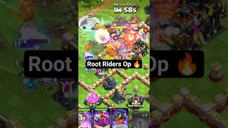 Root Riders OP in Legend League 😱 #shorts #coc #ytshorts #clashofclans #legendleague