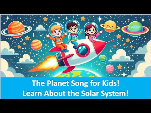 The Planet Song for Kids! 🚀🌍 Learn About the Solar System!