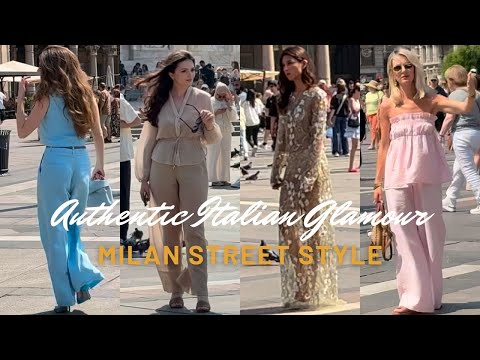 Chic Italian Summer Outfits ☀️🇮🇹 | Street Style Edition 2025 #fashion #milanstreetstyle