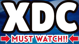 🚨#XDCFAM: MUST WATCH IF YOU HOLD #XDC!!🚨 