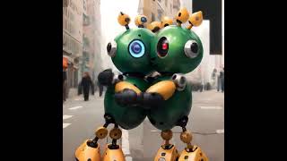 robot kiss