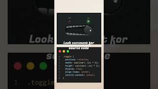 Switch button animation #coding #switchbutton #webdevjourney #webdevelopment #webdeveloperjourney