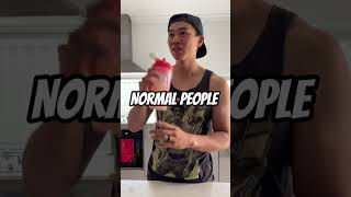 Only psychos do this with their Preworkout...  #shorts