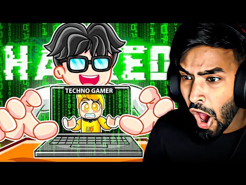 I Hacked TECHNO GAMERZ Account In Blox Fruit