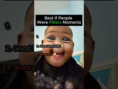 Top 3 Filters If They Were Real People 😂