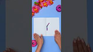🤩 WOW! EASY BUTTERFLY TUTORIAL! #shorts #draw