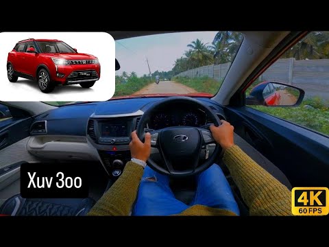 Mahindra XUV 3OO W6/2020 Diesel manual/Drive POV/Overview/Compact SUV