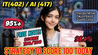 Watch the night before your IT/AI BOARDS class 10!