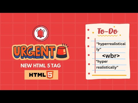 Don't Let Long Words Break Your Layout: wbr Tag To The Rescue 🚨 | Intermediate level