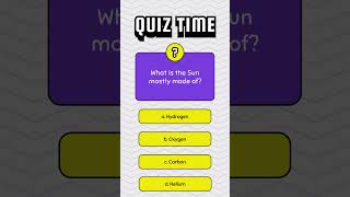 What is the Sun mostly made of?  #trending #quiz #techlaughs #funnyjokes #quiztime #techcomedy #exp