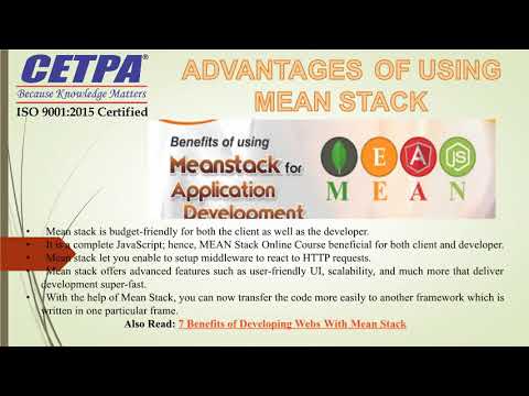 Mean Stack Online Certification Courses