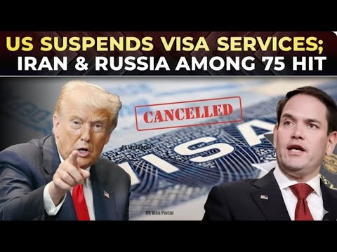 🚨 MASSIVE US VISA SUSPENSION SHOCK! 75+ Countries Affected | Students, Workers & GC Holders Hit