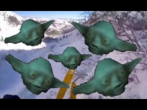 I Put Yoda Lego Death Sound Over Guy Falling Off Cliff.