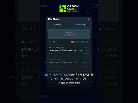 Day #51 | LOSS AGAIN! | Algo Trading | #banknifty #nifty #verifiedpnl #niftypricelive #stockstobuy