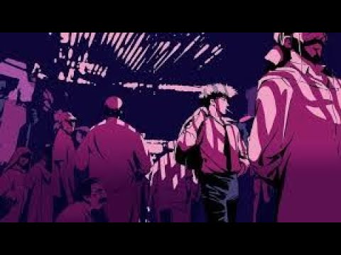 ｊａｒｊａｒ   forty kal 1 hour loop ( biggie small remix ) Cowboy Bebop Visual