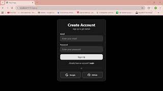 How to create a Login page in React and tailwind css