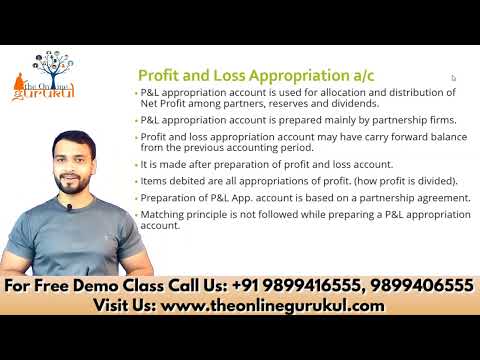 Profit & Loss Appropriation Account | Class 12th | CBSE | NCERT