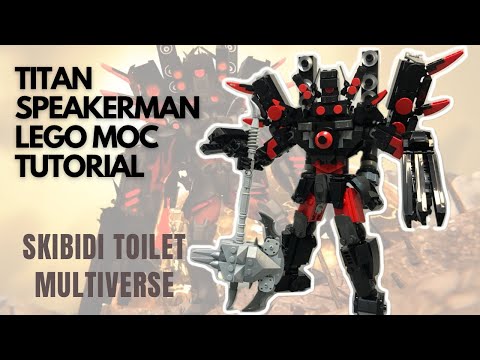 Lego_Titan Speaker-man_Skibiditoilet #legomoc #legomech #skibiditoilet #speakerman #titanspeakerman