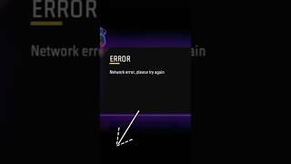 Free Fire Network Error Problem Fix 2025 | Network Error Please Try Again Problem Fix| #nssouvik