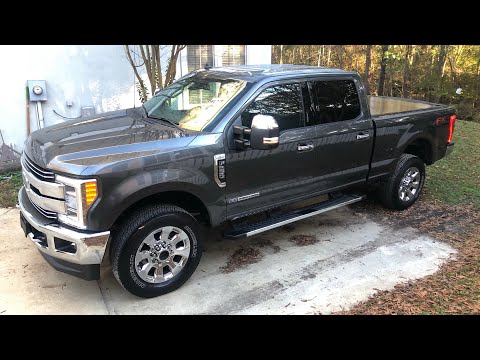 2019 Ford F250 Lariat 6.7 diesel Magnetic Grey