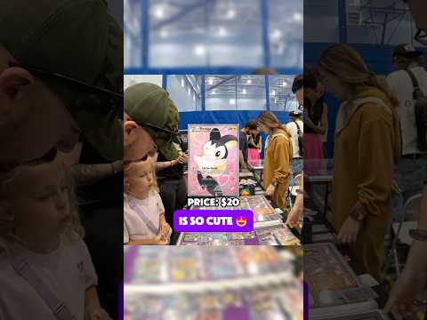 Wholesome moment 🥹 #vendorpov #cardshow #pokemoncards #pokemontradingcardgame #pokemontcg #scalper