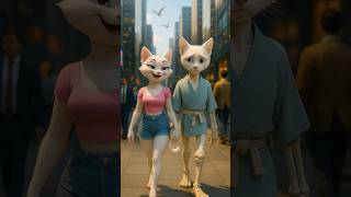 They Laughed at a Weak Cat… Until He Transformed 😼🔥  #catstory #aicat #cat